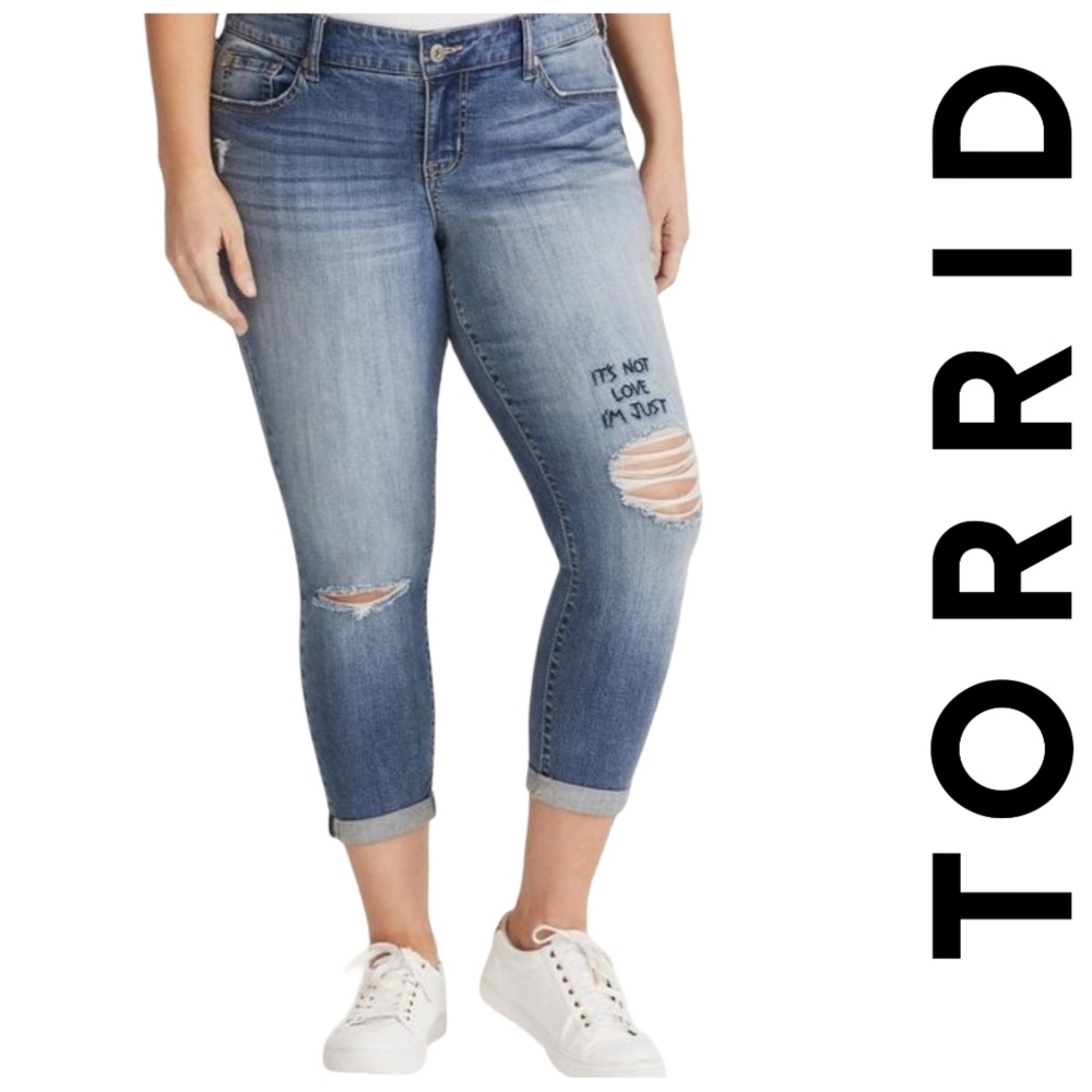 Torrid Cropped Classic Jeans